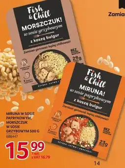 Selgros Dorsz w sosie grzybowym Fish & Chill oferta