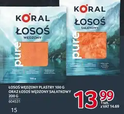 Selgros Łosoś wędzony sałatkowy KORAL oferta