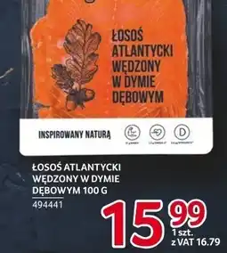 Selgros Łosoś atlantycki wędzony w dymie dębowym SuperFish oferta