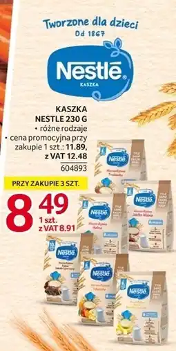 Selgros Kaszka Nestle 230g różne rodzaje oferta