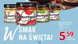 Selgros Pasta warzywna, pasztet z fasoli Wawrzyniak 180g różne rodzaje oferta