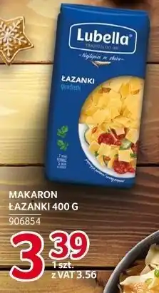 Makaron łazanki Lubella 400g