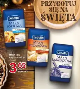 Selgros Mąka Lubella 1kg wybrane rodzaje oferta