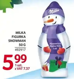 Selgros Czekolada Milka figurka Snowman 50 g oferta