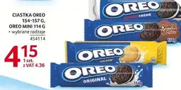 Selgros Ciastka Oreo 154-157 g, Oreo Mini 114 g oferta