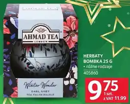 Selgros Herbaty bombka 25 g Ahmad Tea oferta