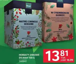 Selgros Herbaty zimowe Dilmah 100 g oferta
