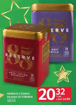 Selgros Herbata czarna Dilmah 20 torebek oferta