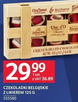 Selgros Czekoladki belgijskie z likerem 125 g Selgros oferta
