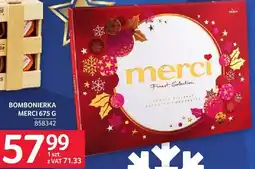 Selgros Bombonierka Merci 675 g oferta