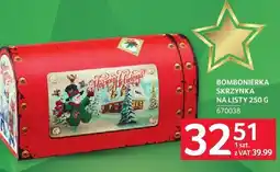Selgros Bombonierka skrzynka na listy 250 g Selgros oferta