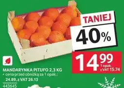 Selgros Mandarynka Pitufo 2,3 kg Selgros oferta