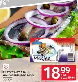 Selgros Filety z Matjasa holenderskiego oferta
