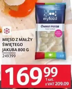 Selgros Mięso z małży świętego Jakuba my food oferta