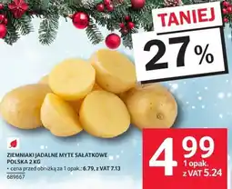 Selgros Ziemniaki jadalne myte sałatkowe polskie Selgros oferta