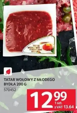 Selgros Tatar wołowy z młodego bydła 200 g Selgros oferta