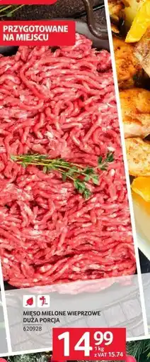 Selgros Mięso mielone wieprzowe duża porcja Selgros oferta