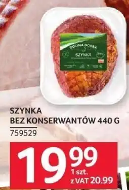 Selgros Szynka bez konserwantów 440 g Selgros oferta