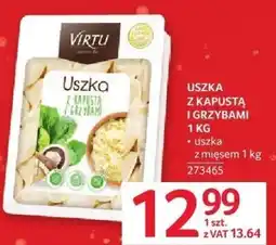 Selgros Uszka z kapustą i grzybami Virtu 1 kg oferta