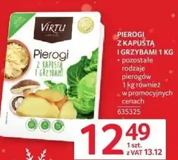 Selgros Pierogi z kapustą i grzybami Virtu 1 kg oferta
