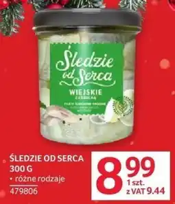 Selgros Śledzie od serca wiejskie różne rodzaje 300 g oferta