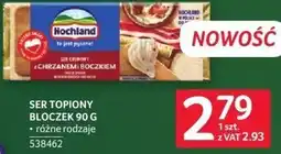 Selgros Ser topiony bloczek Hochland 90 g różne rodzaje oferta