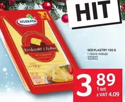 Selgros Ser Królewska z Koła Mlekpol 150 g różne rodzaje oferta