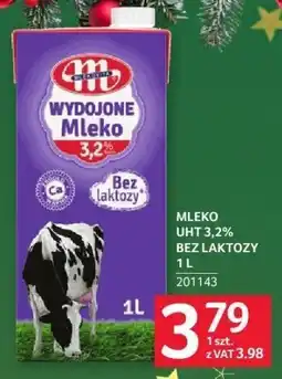 Selgros Mleko UHT 3,2% bez laktozy Mlekovita 1L oferta