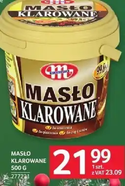 Selgros Masło klarowane Mlekovita 500g oferta
