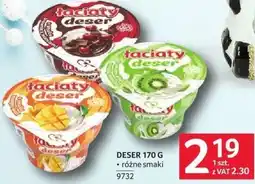 Selgros Deser Łaciate różne smaki 170g oferta