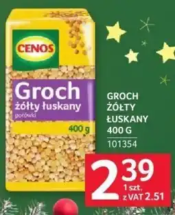 Selgros Groch żółty łuskany Cenos 400g oferta