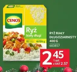 Selgros Ryż biały długoziarnisty Cenos 400g oferta