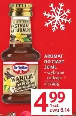 Selgros Aromat do ciast wanilia Dr. Oetker oferta