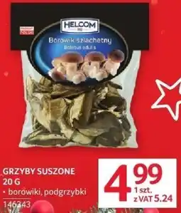 Selgros Grzyby suszone borowiki, podgrzybki Helcom 20g oferta