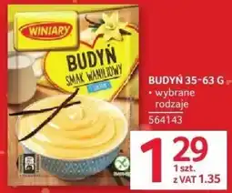 Selgros Budyń waniliowy Winiary 35-63 g oferta