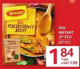 Selgros Sos pieczeniowy jasny Winiary 27-33 g oferta
