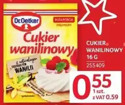 Selgros Cukier wanilinowy Dr. Oetker 16 g oferta