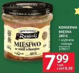 Selgros Konserwa mięsna Rustecki 280 g różne rodzaje oferta