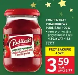 Selgros Koncentrat pomidorowy Pudliszki 190 g oferta