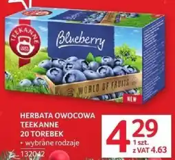 Selgros Herbata owocowa Teekanne 20 torebek wybrane rodzaje oferta