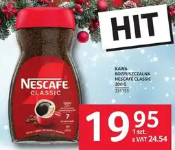 Selgros Kawa rozpuszczalna Nescafe Classic 200 g oferta