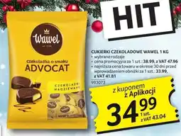 Selgros Cukierki czekoladowe Wawel Advocat 1 kg wybrane rodzaje oferta