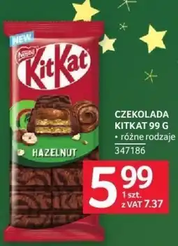 Selgros Czekolada Kit Kat 99 g różne rodzaje oferta