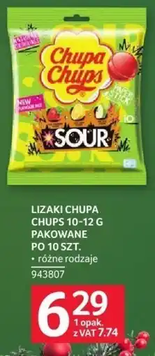Selgros Lizaki Chupa Chups 10-12 g pakowane po 10 szt oferta