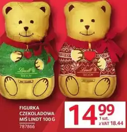 Selgros Figurka czekoladowa Miś Lindt 100 g oferta