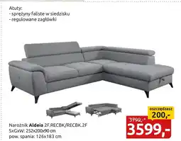 Black Red White Narożnik oferta