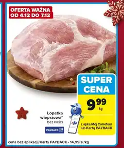 Carrefour Express Łopatka bez kości Carrefour oferta