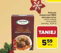 Carrefour Policzki wieprzowe Michna Food oferta