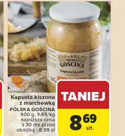 Carrefour Kapusta kiszona Polska Gościna oferta