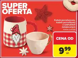 Carrefour Kubek porcelanowy oferta